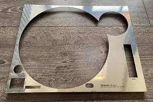 1 x Technics SL-1210 MK2 frontale dall'aspetto cromato con serigrafia **50% di sconto** - Foto 1 di 6