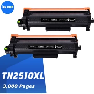 Toner with chip TN2510XL Fits for Brother HL-L2400DWE DCP-L2620DW HL-L2627DW LOT - Picture 1 of 5
