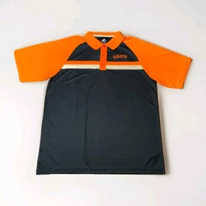 Majestic San Francisco Giants Polo Mens Size XL Collared Performance Color block - Picture 1 of 7