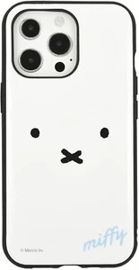 Gourmandise iPhone 13 Pro Case Cover 6.1 IIIIfit Miffy Face MF-214WH White Japan - Zdjęcie 1 z 4