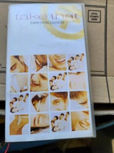 VHS Tape Take That Everything Changes Ex Rental USED - Picture 1 of 4