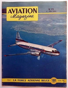 Aviation Magazine n°73 1953 : La force aérienne Belge - Imagen 1 de 1