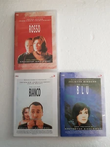 FILM BIANCO - ROSSO - BLU - 3 DVD - KRZYSTOF KIESLOWSKI - vedi descrizione - Foto 1 di 5