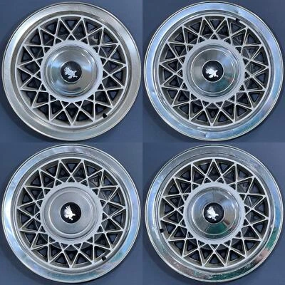 Buick Century 1978-1980/Real # 1081 tapacubos 14" pieza OEM # 01257789 JUEGO/4 Foto 1 de 4