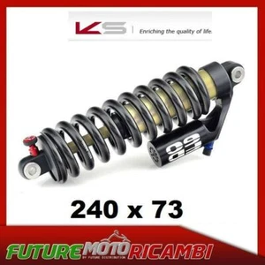 KS AMMORTIZZATORE POSTERIORE FD60 240 MM X 73 IDRAULICO BIKE BICI DOWNHILL MTB - Picture 1 of 1