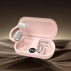 Translation Earbuds Real Time AI Translator Earbuds for Travel Business (Pink) - Photo 1/9