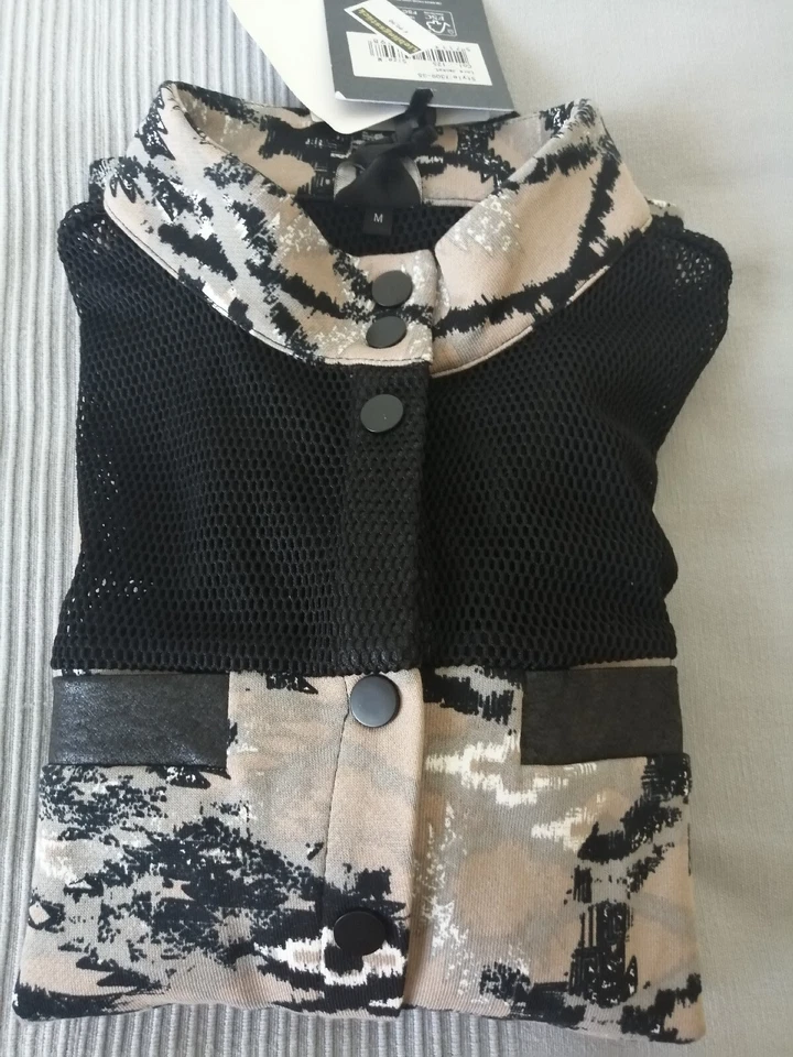 Orig. Nü Denmark Jacke Lora gr. M, Netz, Neu , Beige Schwarz, Baumwolle  - Bild 1 von 4