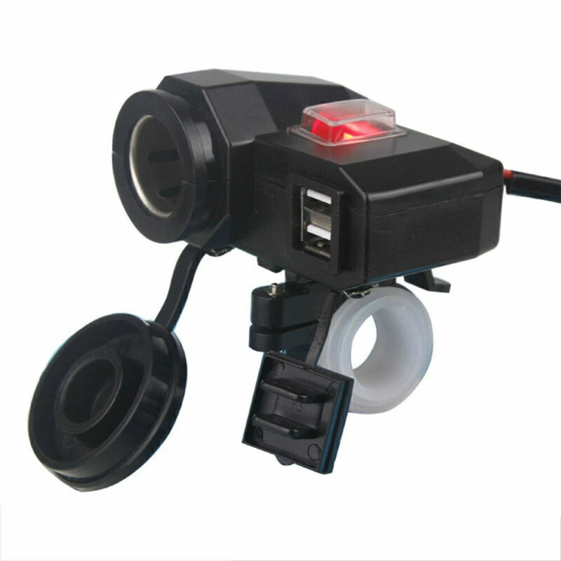 Cargador USB encendedor de cigarrillos para motocicleta Kawasaki Vulcan 1700 2000 800 Foto 1 de 1