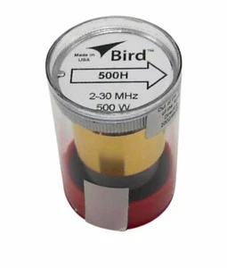 Elemento medidor Bird 43 500H 2-30 MHz 500 vatios (Nuevo) - Imagen 1 de 3