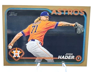 2024 Topps Series 2 - Josh Hader Gold Border #'D 319/2024 Houston Astros - Picture 1 of 2