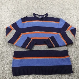 VTG American Eagle Sweater Mens XL Colorblock Wool Knit Pullover Crewneck 90s - Picture 1 of 9
