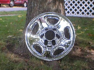 16 Chevy GMC Motorhome Hubcaps RV Simulators Single Rear Piece | 8 Lug