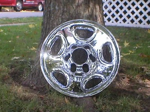 2006 2007 2008 GMC SAVANA VAN 1500 6 LUG CHROME WHEEL SKINS 16" - Picture 1 of 1