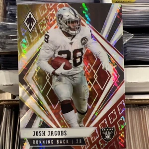 2020 Panini Phoenix Josh Jacobs   #76 Fire burst - Picture 1 of 2