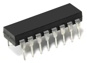 Harris Semiconductor CD4009UBE Hex Inverting Buffer / Converter IC THT DIP-16 - Picture 1 of 1