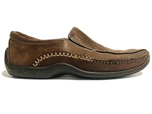 Donald J Pliner Sport Brown Driving Moccasins Loafers Men Size 8 M Estro $250 - Picture 1 of 12