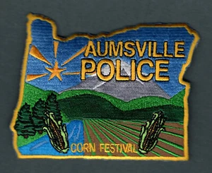 Aumsville Oregon Police Patch - Picture 1 of 1