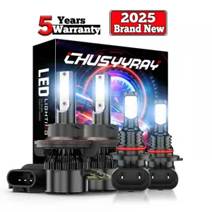 Kit combinado de 4 faros LED altos/bajos + faros antiniebla + para Mercury Mariner 2005-2011 - Imagen 1 de 24
