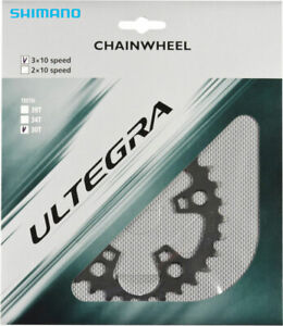 Shimano Ultegra FC-6703 30T Chainring 3x10 speed, 52-39-30T - Y1LK30001 - Grey