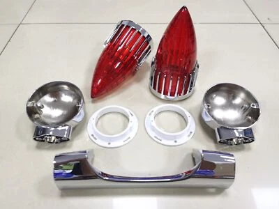 8.25" Rear Turn Signal Bar Red Lens For Harley	Road King FLHR Electra Glide FLHT - Image 1 of 4
