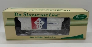 SHOWCASE LINE S HELPER SERVICE PS-2 CSX (CENTRAL SOYA) #1 HOPPER CAR - Picture 1 of 7