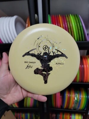 Infinite Discs Yellow #8 Alpaca P-Blend Glow Eric Oakley Series 175g Innova Made - Image 1 of 4