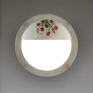 Applique da parete per esterno classico decorato a mano avorio 1 luce FL-195 - Imagen 1 de 1