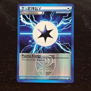 Plasma Energy 106/116 Pokemon Plasma Freeze B&W Reverse Holo Uncommon Card MP - Picture 1 of 3