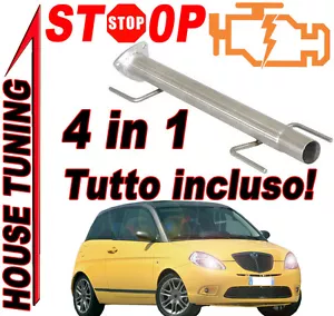 Disattivazione DPF FAP EGR Tubo Downpipe Lancia Ypsilon 1.3 75 90 cv Mjet - Picture 1 of 1