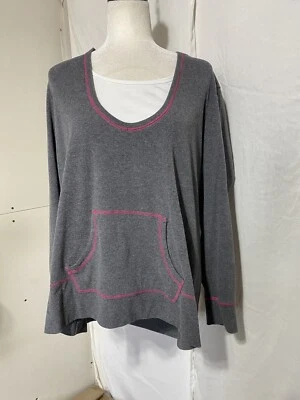 Sudadera con capucha gris insecto de moda para mujer talla 18/20W Foto 1 de 4
