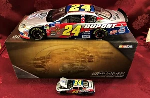Jeff Gordon #24 Dupont Wright Brothers 2003 RCCA 1/24 Elite 1/64 HO Diecast SET - Picture 1 of 12