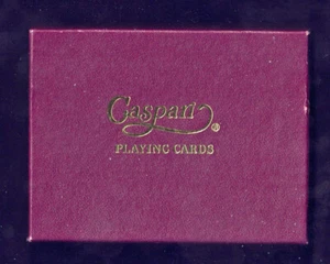 CASPARI DOUBLE PACK OF PLAYING CARDS : Unbenutzte Karten - Bild 1 von 2