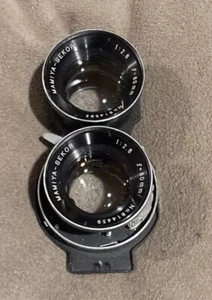 Mamiya Sekor Blue Dot 80mm f2.8 TLR Objektiv * Fehlteile * gute Optik - Bild 1 von 14