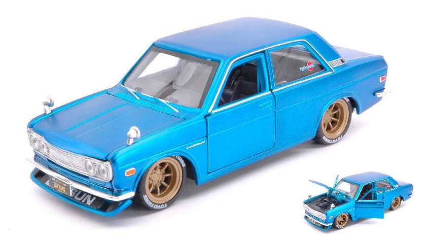 Modellino auto tuning Maisto  DATSUN 510  E 1:24 modellismo diecast - Immagine 1 di 1