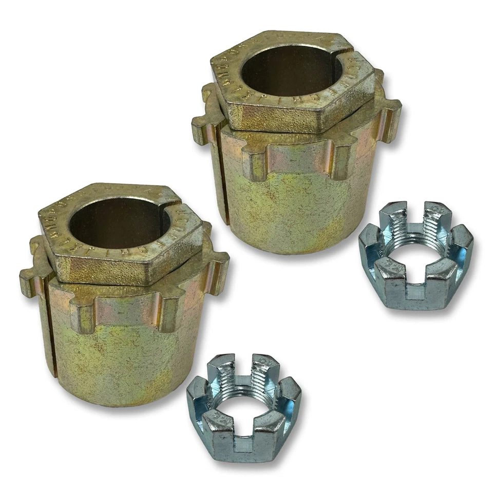 Extreme Camber Caster Alignment Bushing Set Pair 1980-1996 F150 Bronco 4x4 USA - Image 1 of 4