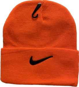 Nike Construction Beanie Safety Orange Neon Green Carhartt Winter Hat Knit Warm - Picture 1 of 29