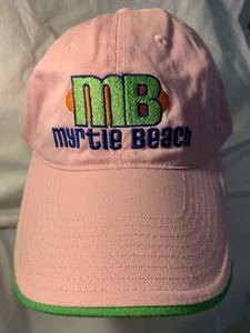 Gorra bordado béisbol rosa claro talla única sujetador ajustable - Imagen 1 de 6