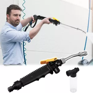 2-in-1 High Pressure Washer Wand Power Washer Car Washing Water Nozzles Cleaner - Picture 1 of 11