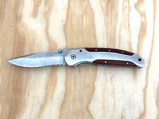 WINCHESTER Serrated blade SURGICAL Stainless Steel Pocket Knife -Great Condition
