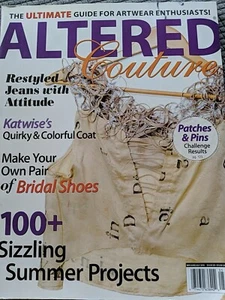 Altered Couture Magazine May Jun Jul 2010 Art Wear Repurpose Upcycle Clothing - Bild 1 von 6