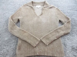 Esprit Sport Jumper/Pullover Medium Brown Collared Long Sleeve - Picture 1 of 15