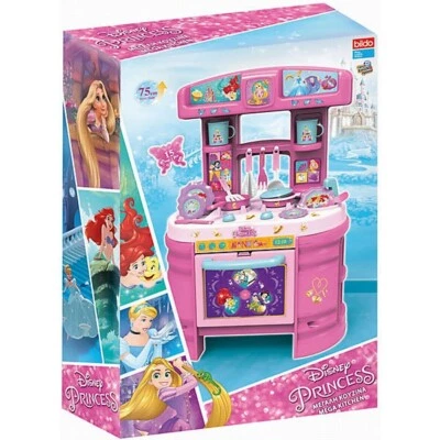 Cucina Principesse con 15 Accessori, Giocattolo per Bambini 3+ Anni, Multicolore - Immagine 1 di 2
