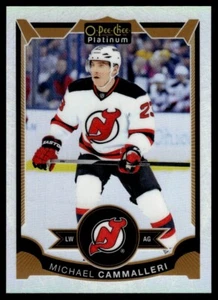 2015-16 O-PEE-CHEE-PLATINUM WHITE ICE Michael Cammalleri /199 New Jersey Devils - Picture 1 of 2