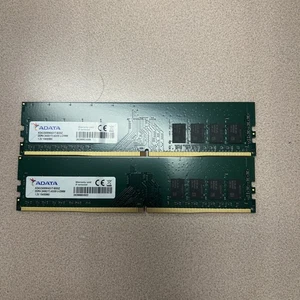 ADATA AD4U2400W4G17-BSSZ  DDR4 2400 4GX8 U-DIMM X 2 - Picture 1 of 2