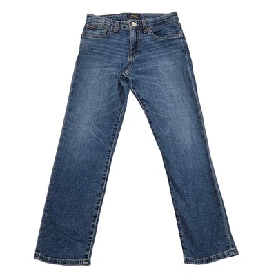 Polo Ralph Lauren The Hampton Straight Jeans Kids Size 12 Medium Wash Denim - Image 1 of 4