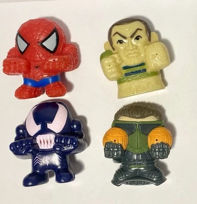 Complete Set Of 4 Spider-Man 3 General Mills Movie Promo Water Squirters 2007 - Image 1 of 2