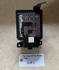 96 97 98 99 00 HONDA CIVIC ENGINE BAY FUSE BOX OEM - Picture 1 of 4