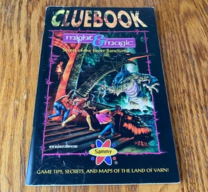 Might & Magic CLUE BOOK strategy guide hint cluebook nintendo nes handbook MINT - Picture 1 of 6