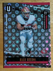 2019 Panini Unparalleled Groove #158 Matt Breida - Bild 1 von 2
