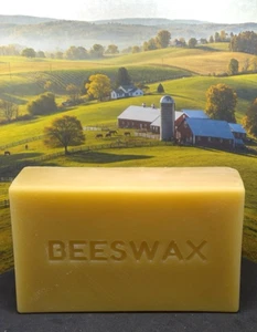 1 pound lb. (16oz), 100% Pure & Natural American Beeswax, Filtered Free shipping - Picture 1 of 1